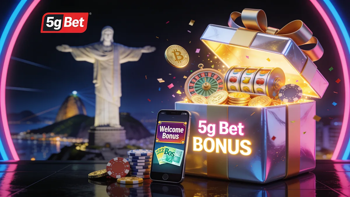 Bônus de cadastro e outras promoções da 5Gbet — 5g bet no Brasil
