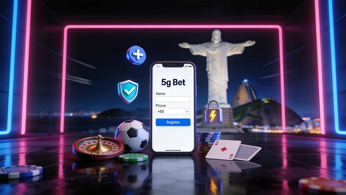 Como fazer o cadastro na 5Gbet: passo a passo — 5g bet no Brasil