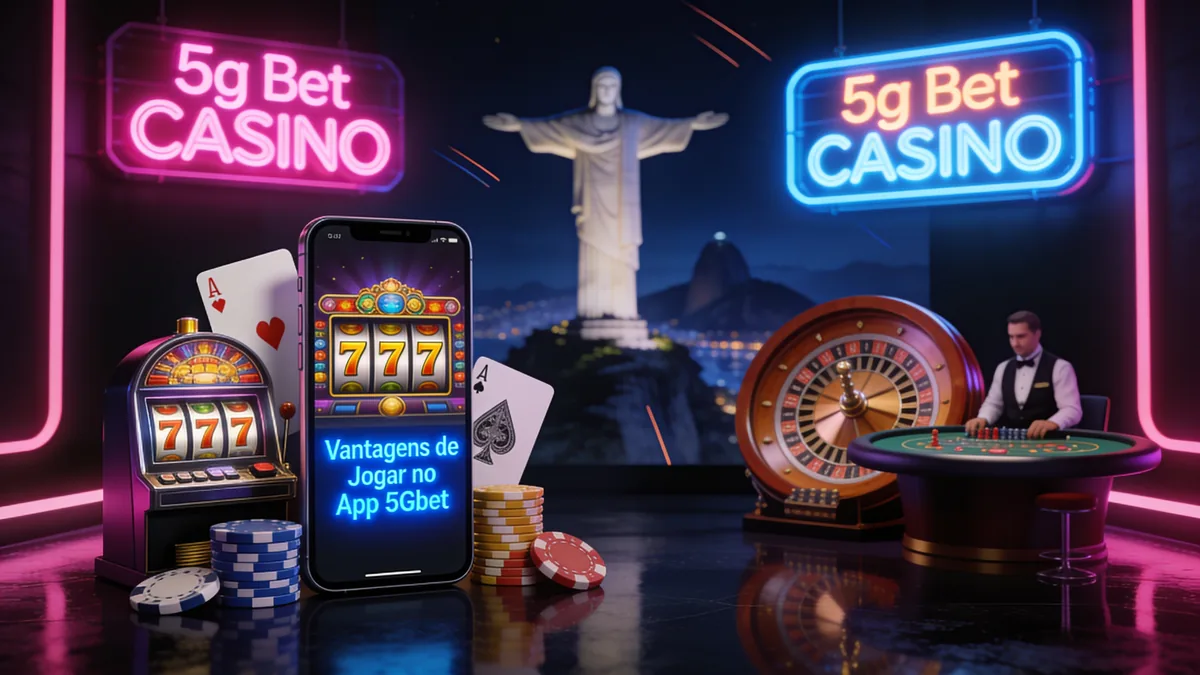 5g bet no Brasil — Vantagens de Jogar no App 5Gbet